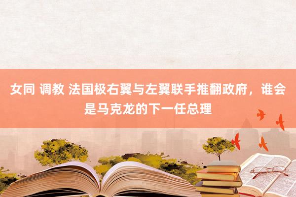 女同 调教 法国极右翼与左翼联手推翻政府，谁会是马克龙的下一任总理