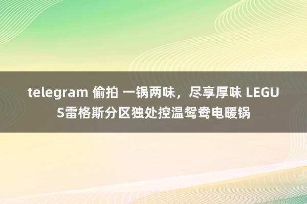 telegram 偷拍 一锅两味，尽享厚味 LEGUS雷格斯分区独处控温鸳鸯电暖锅